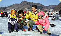 華川鱒魚冰雪節 1月