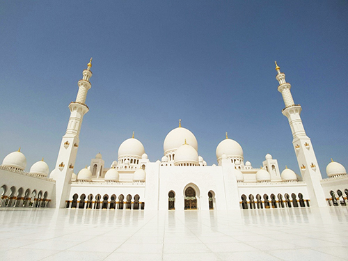 全世界最大的圓頂清真寺「榭赫扎伊清真寺」
