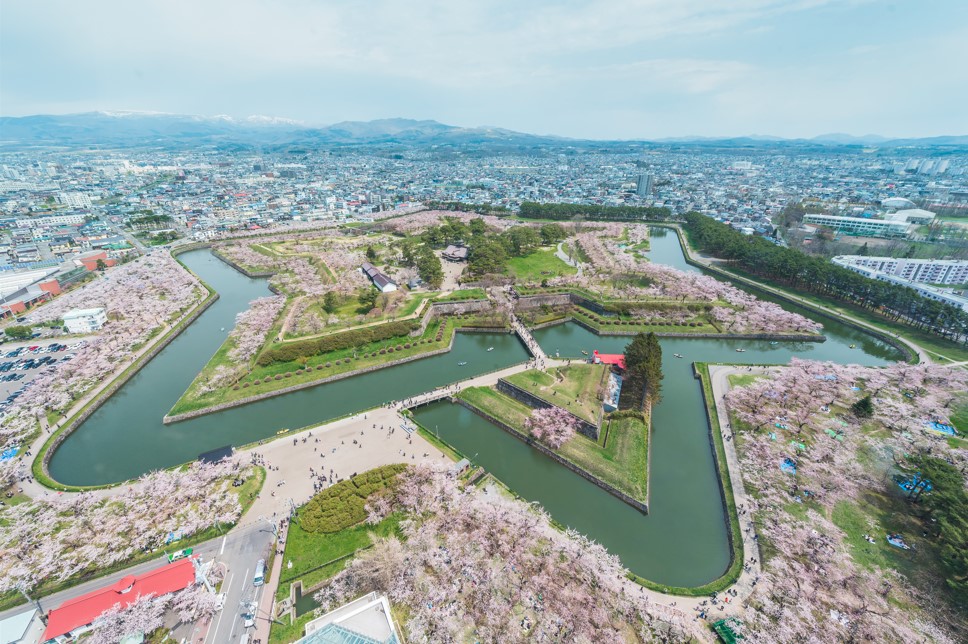 北海道、函館特級套票、五稜郭