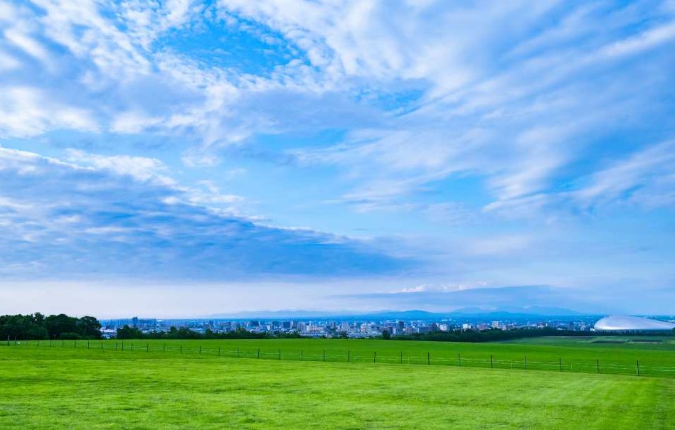 北海道、羊之丘展望台