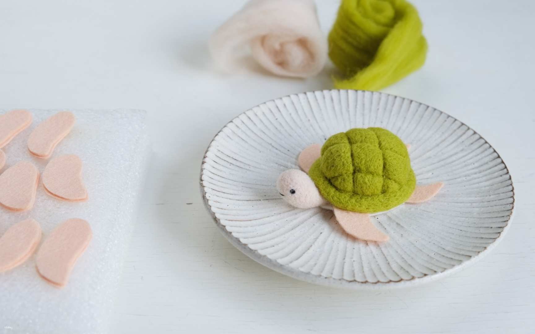 樂洋羊毛氈小海龜羊毛氈手作體驗產品內容 Colatour 可樂票券