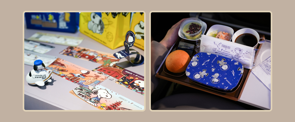 星宇航空 STARLUX Snoopy 行李吊牌 登機證 紙巾 紙杯