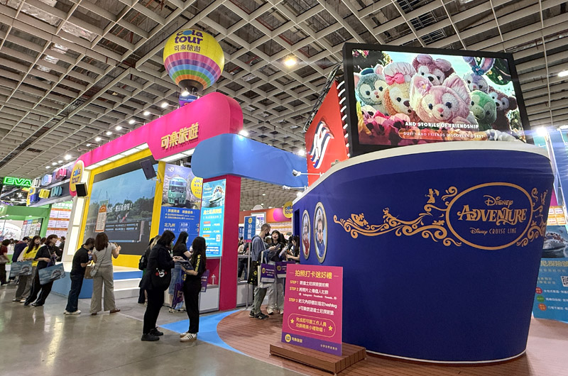對可樂旅遊來說，旅展不僅僅是銷售平台，更是品牌力的展現