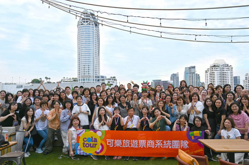 票商系統泰國員旅 董事長親率隊凝聚向心力