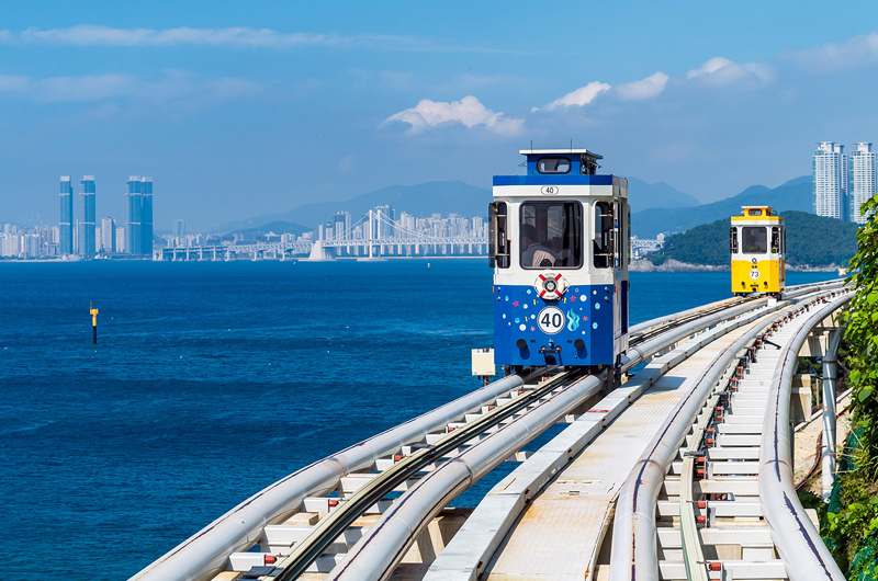 釜山天空膠囊列車