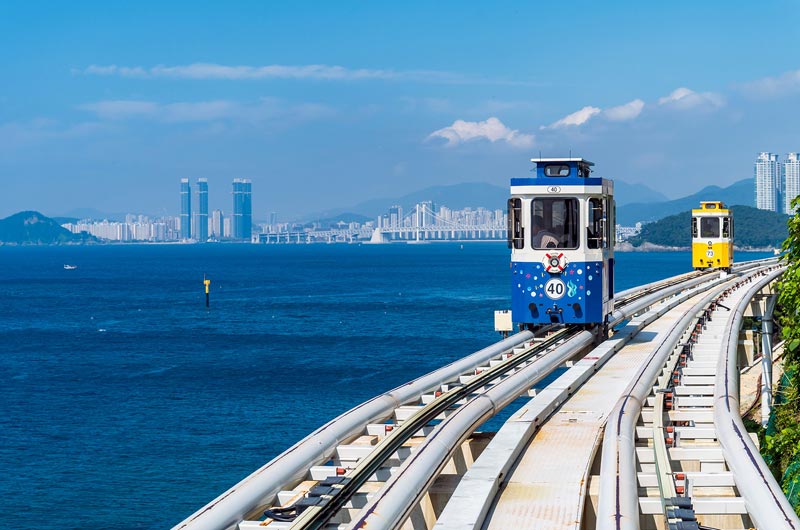 釜山天空膠囊列車