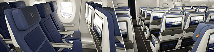 德國漢莎航空座椅設計