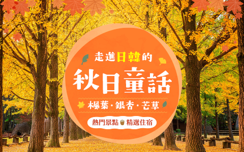 日本韓國秋季銀杏 手機版