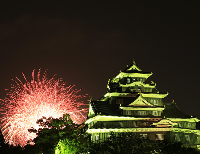 岡山國際賽車場花火大會