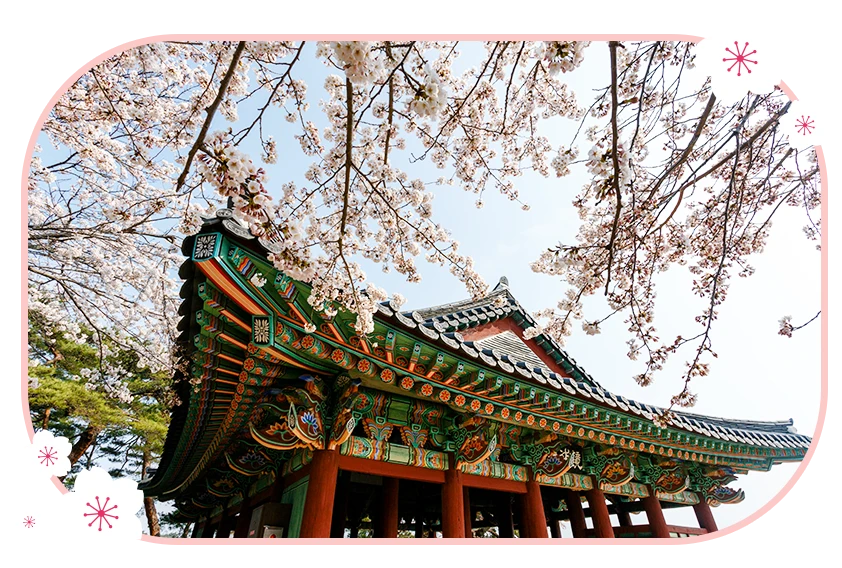 江陵鏡浦湖・鏡浦台