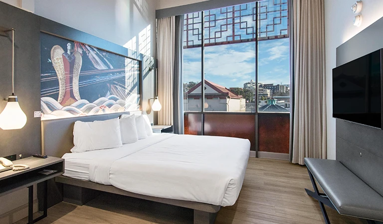 洛杉磯市中心龍門客棧艾登飯店