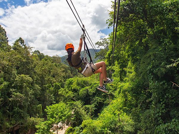 清邁金剛微笑叢林飛索