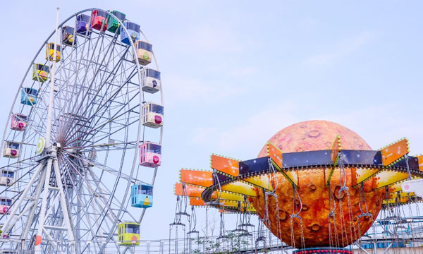 【高鐵假期】台北美麗華摩天輪．天文科學教育館．兒童新樂園輕鬆遊2日