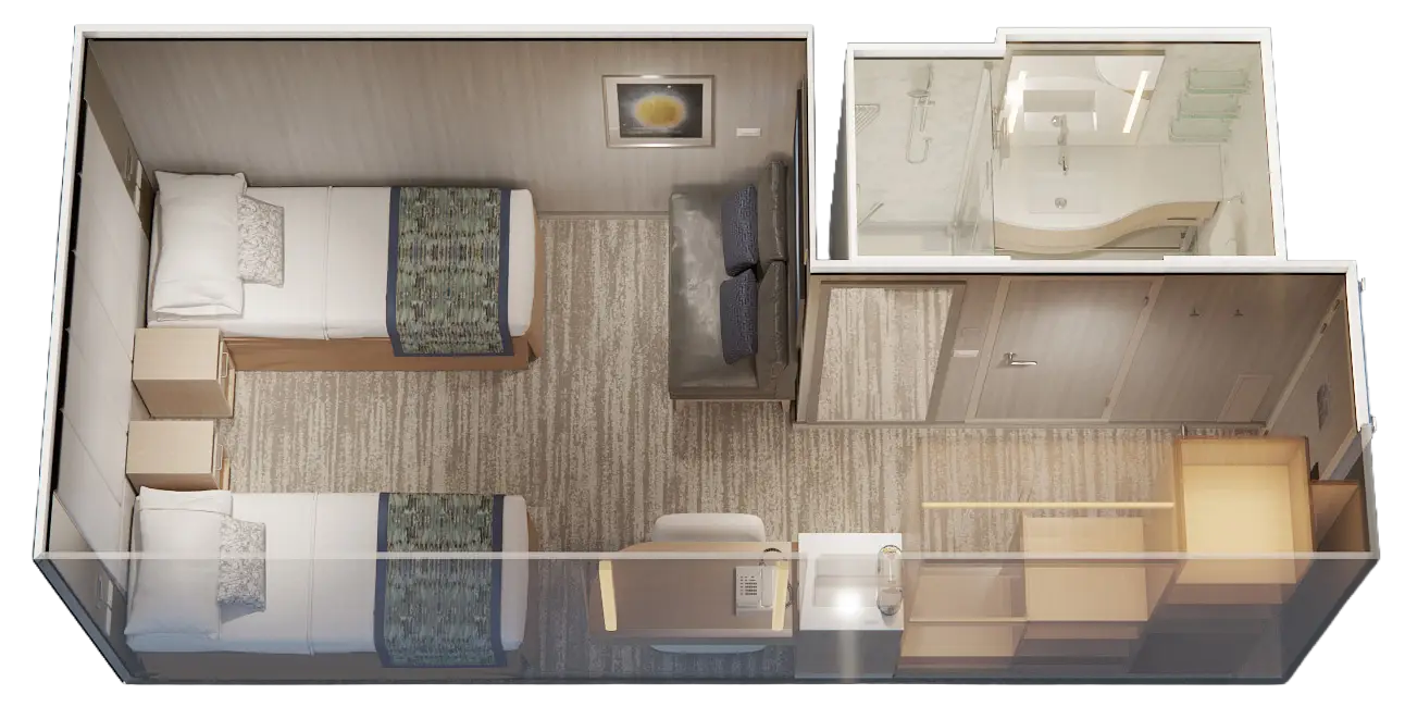 內艙平面圖 內艙平面圖