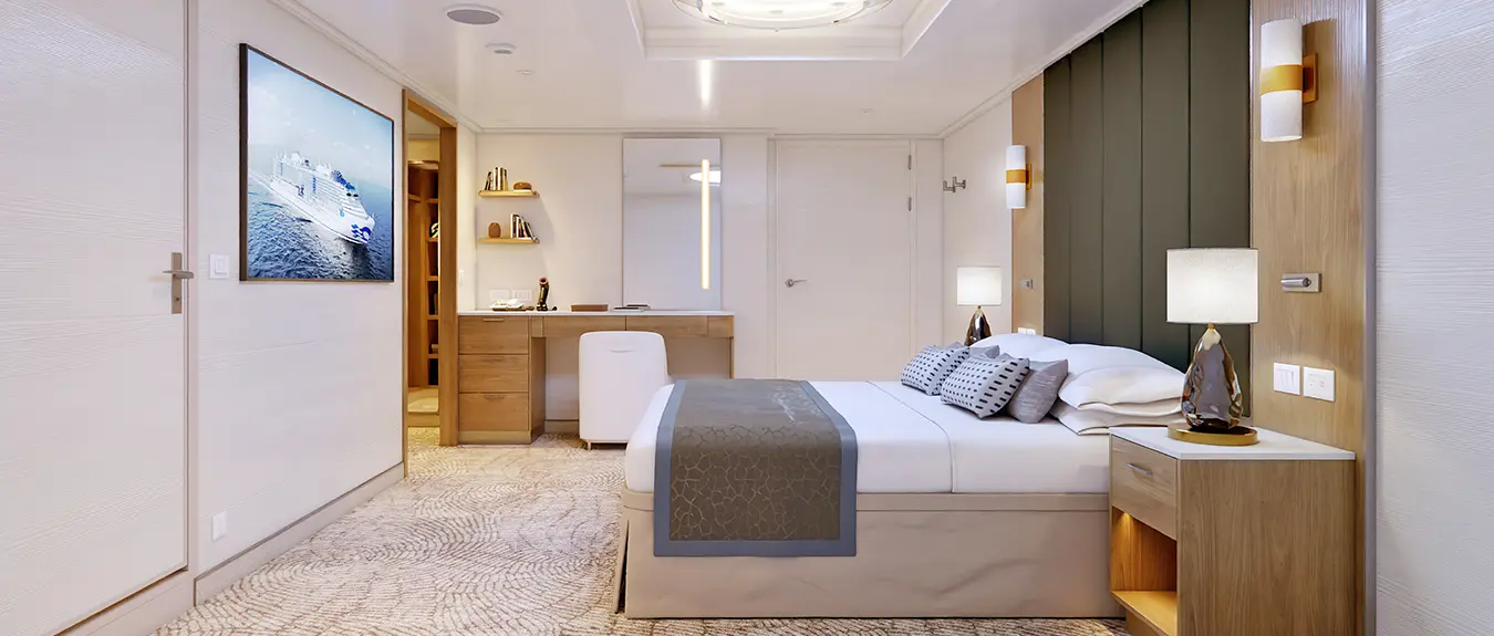 聖殿星空套房艙-第一間臥室