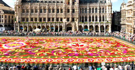 比利時布魯塞爾花毯節
