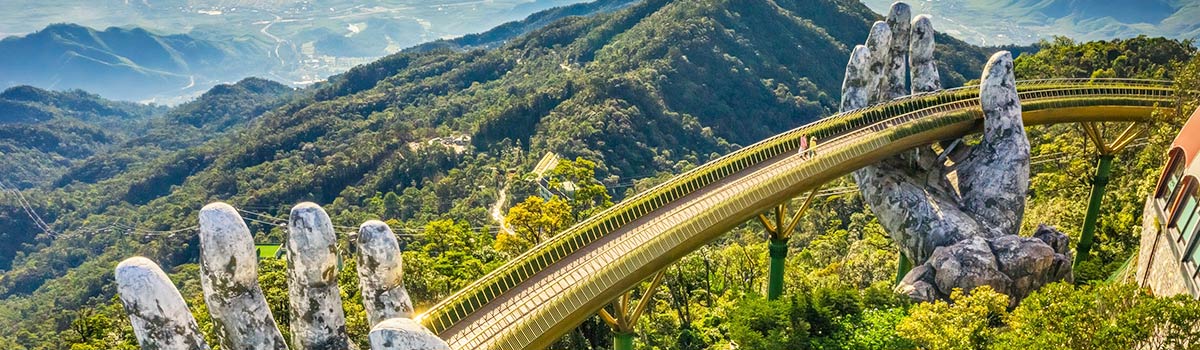 星饗中越雙城～纜車佛手橋、珍珠奇幻樂園、會安印象夜秀、全程五星飯店五日