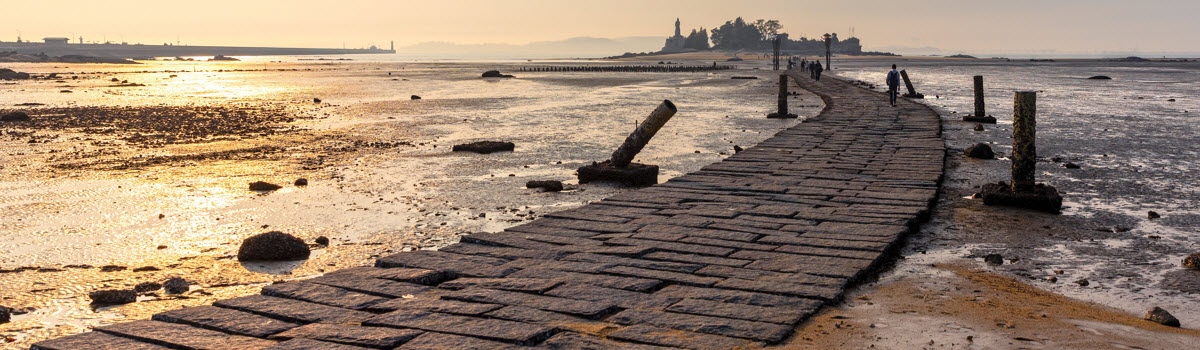 金門超值選～跳島烈嶼鄉、沙美摩洛哥、海洋藝術季、摩西分海四日(台中出發)
