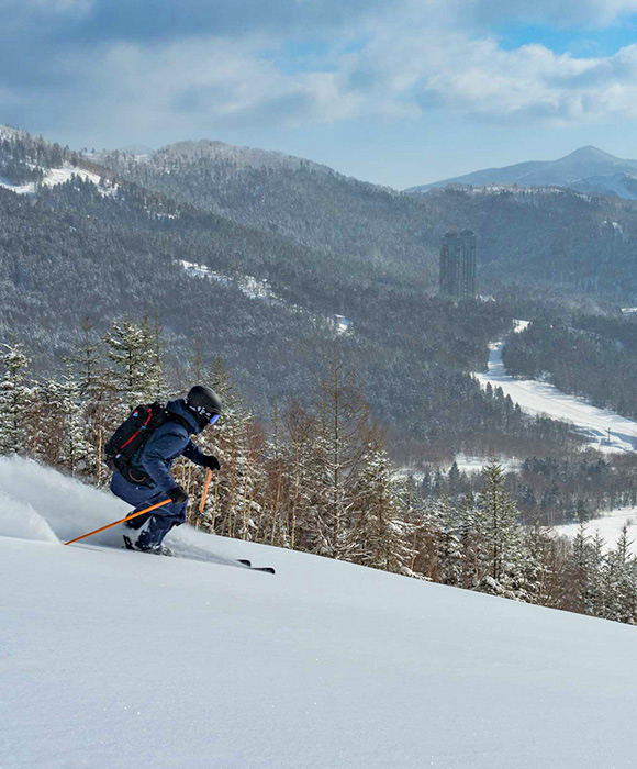 星野TOMAMU滑雪場景色