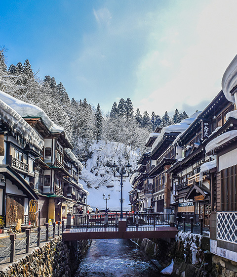 銀山溫泉＋藏王樹冰