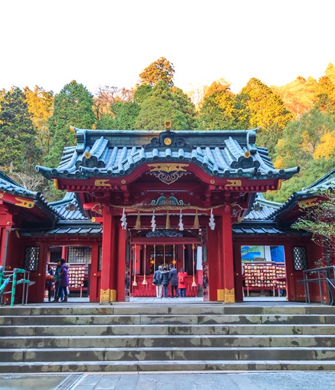 熱海銀座商店街＋箱根神社