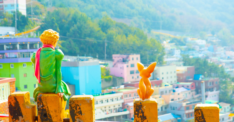 海雲台天空膠囊列車+海東龍宮寺+松島天空步道+甘川文化村