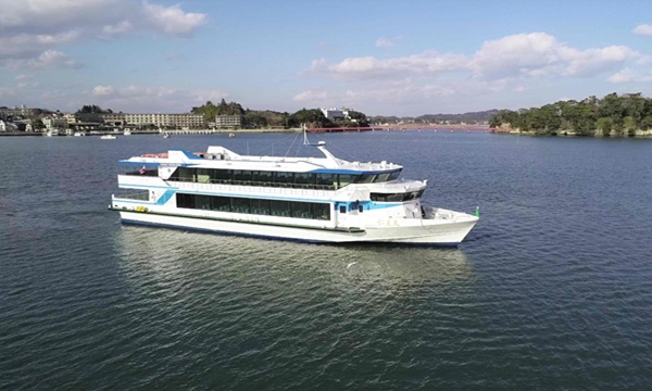 松島灣遊船「仁王丸路線」