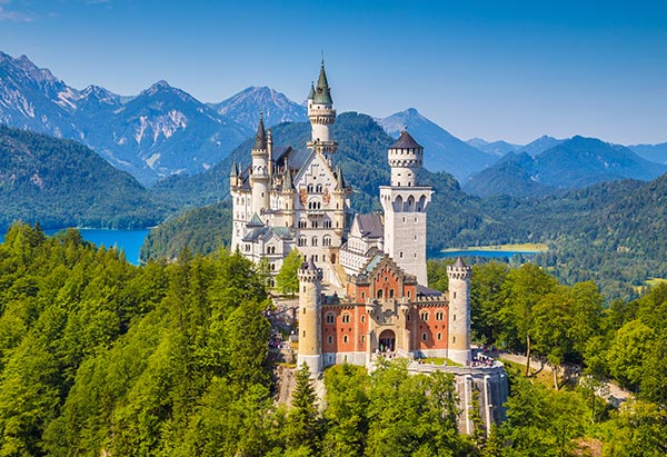 超值德瑞雙峰》最美少女峰.全覽鐵力士山.夢幻新天鵝堡.童話亞爾薩斯10日