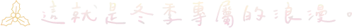 聖誕市集的浪漫