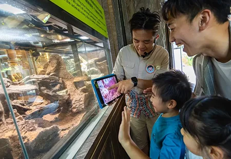 香港海洋公園 爬行探秘基地