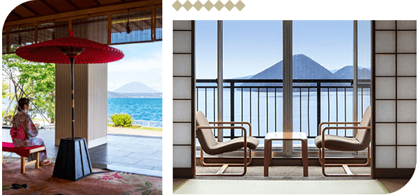 洞爺 湖畔亭房間