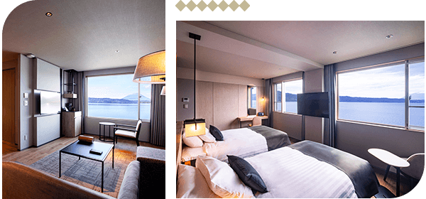 洞爺湖景 乃之風渡假酒店房間