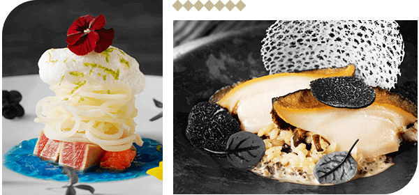 BOUROU LAKE TOYA餐點