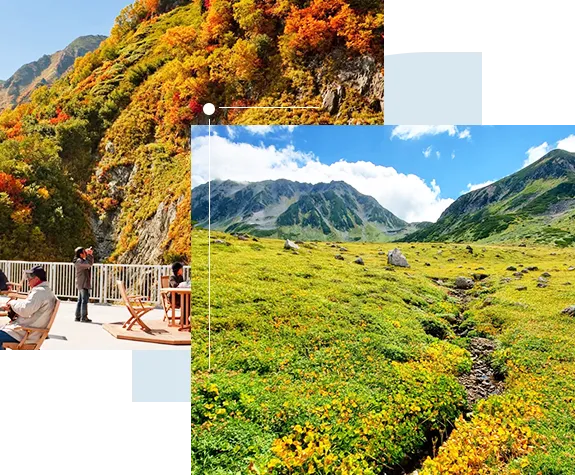 立山黑部平原景色