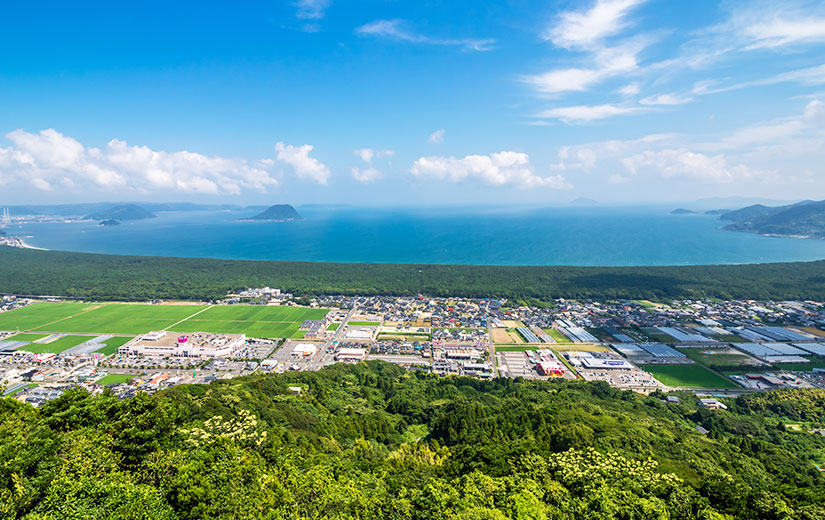 鏡山展望台