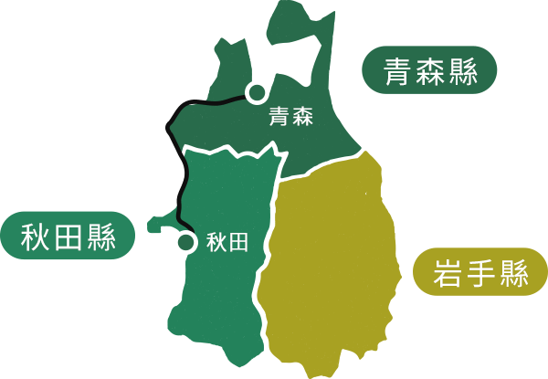 東北Resort白神號地圖