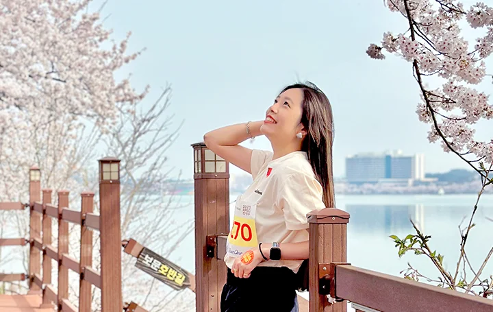 櫻花馬拉松人物特寫