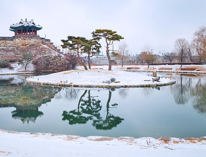 水原華城冬天