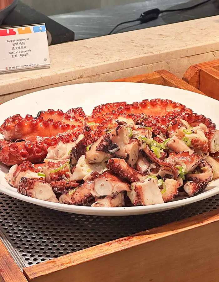 美食章魚