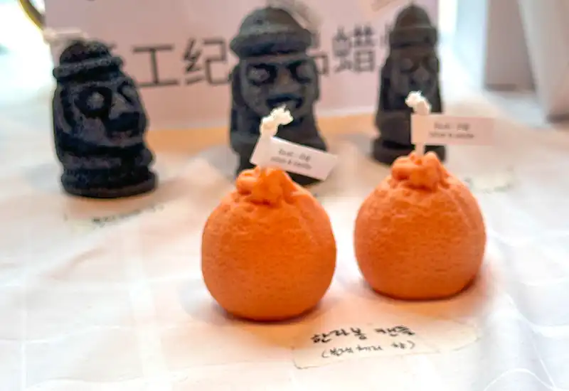 手工造型蠟燭
