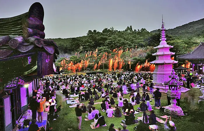 世宗落火活動現場