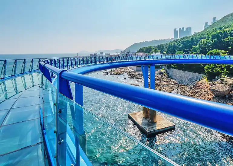 青沙浦踏石天空步道