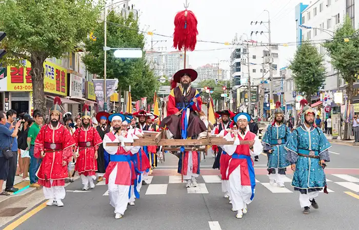 統營閑山大捷慶典巡遊活動 統營閑山大捷慶典巡遊活動
