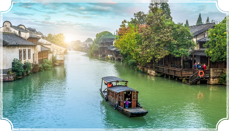 中國大陸 古鎮風情 烏鎮風景區