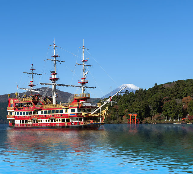 東京 近郊一日遊◆箱根&山中湖白鳥濱◆即訂即購》東京3天2夜自由行