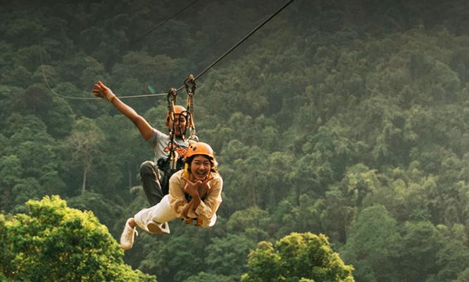 【清邁｜天際線叢林飛索&滑車體驗】Express快速套餐