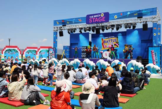 LEGO® 樂團大對決 表演場地及觀眾坐席